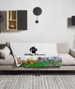 Silly Farms Throw Blanket